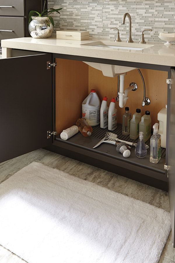 base cabinet under sink mat